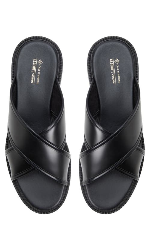 Call It Spring By Aldo Manolin Slide Sandal In Black