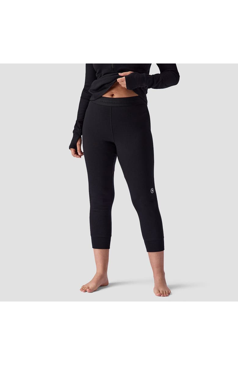 Backcountry Cedars Rws Merino Mid-Wt Baselayer 3/4 Bottom - Women's, Main, color, Black