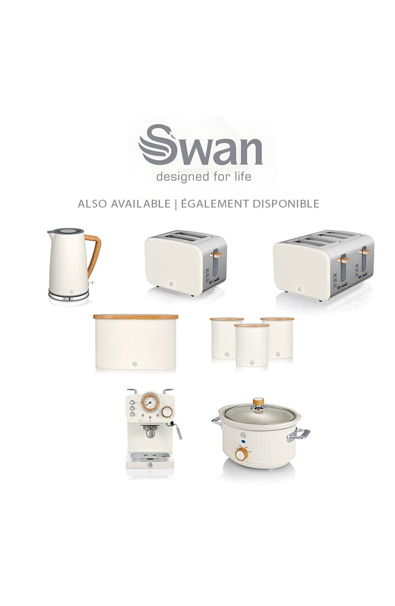 Swan Nordic 3.5L Slow Cooker, Alternate, color, White