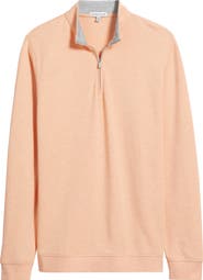 Peter Millar Comfort Interlock Quarter Zip Pullover