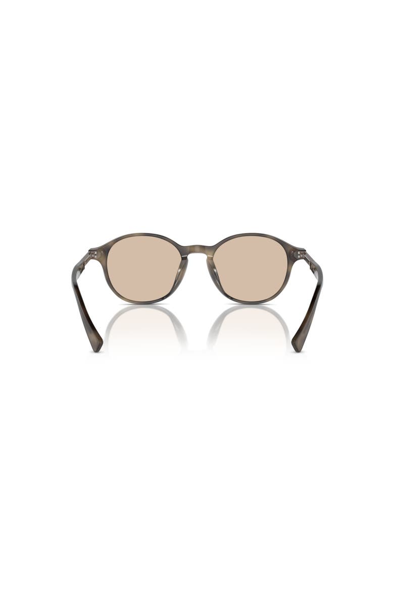 50mm Oval optical glasses, Alternate, color, Brown