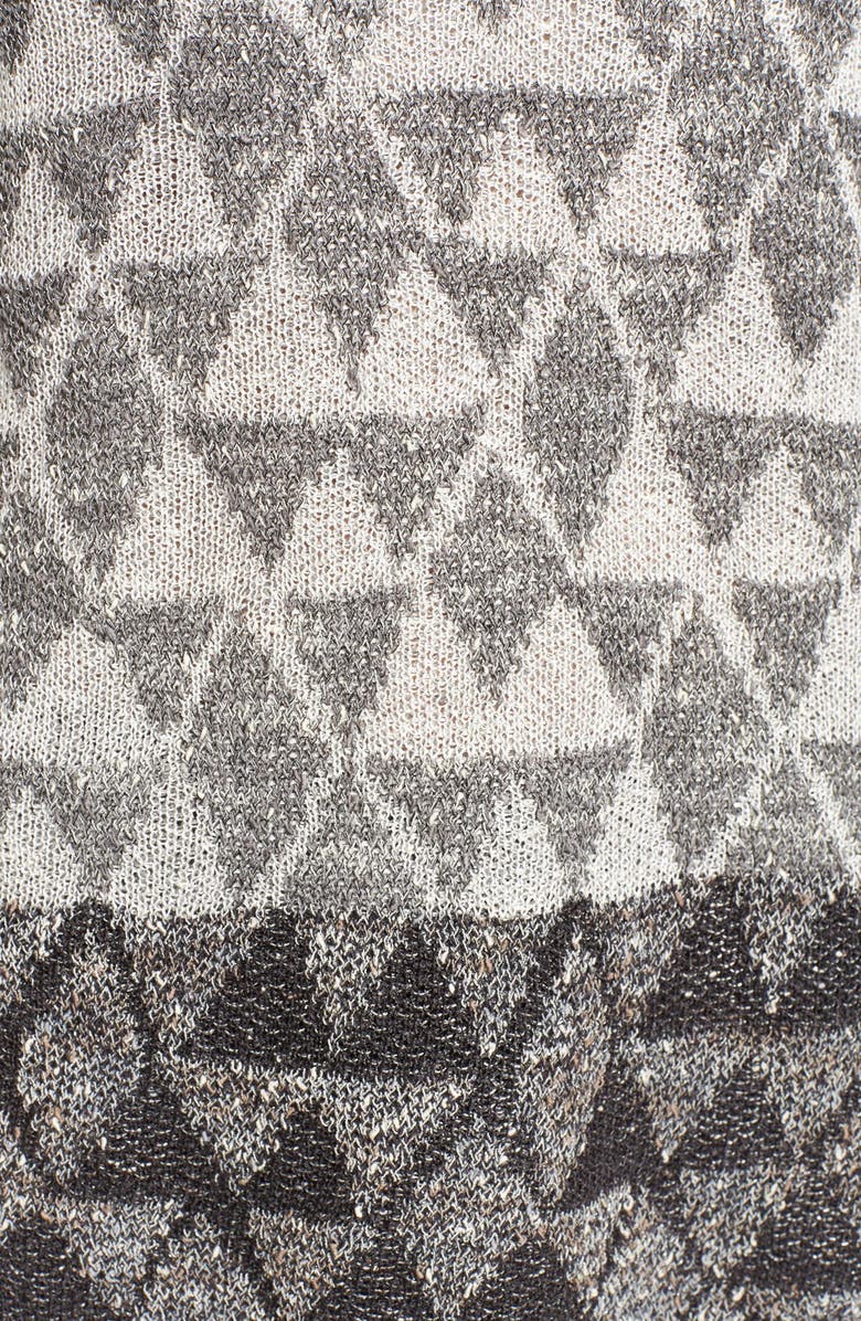 NIC+ZOE Starstruck Scarf Neck Knit Top, Alternate, color, 