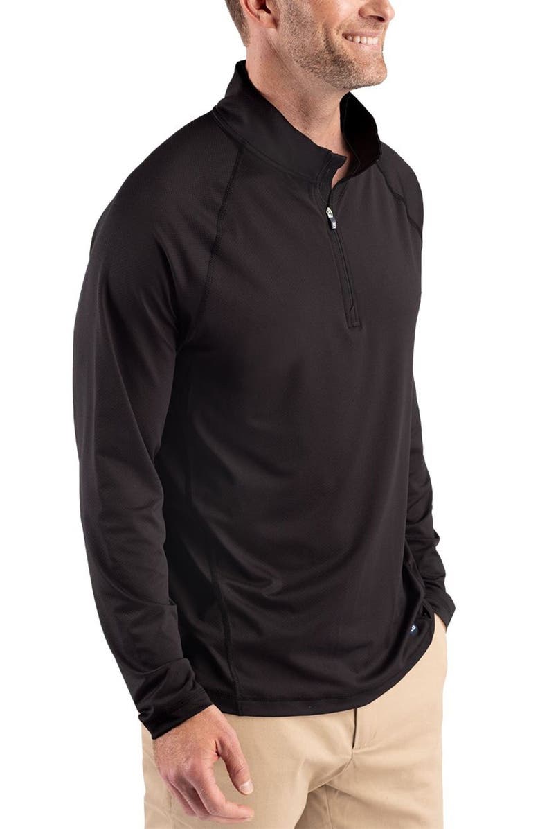 Cutter & Buck Prospect Epic Confidence Featherlight Performance Quarter Zip Pullover, Alternate, color, 