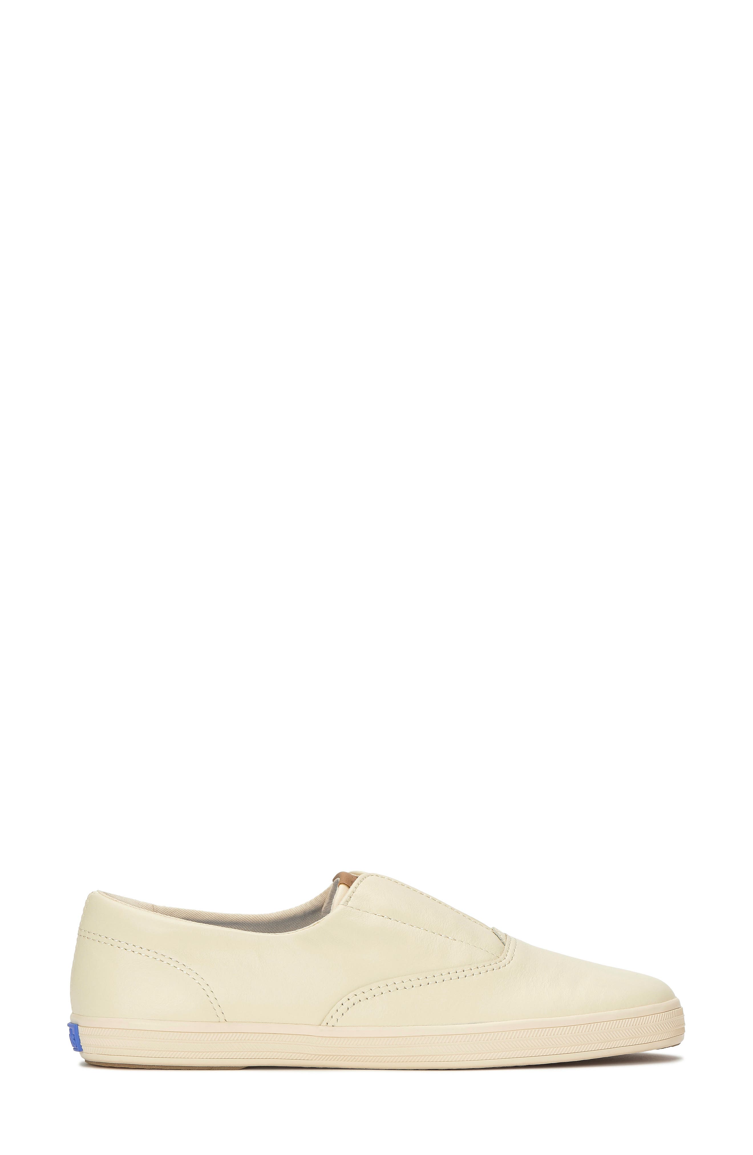 Champion Slip-On Sneaker, Alternate, color, PARCHMENT LEATHER