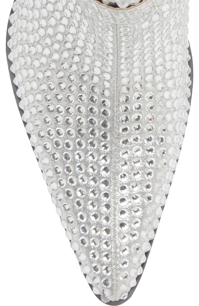 AZALEA WANG Federica Crystal Western Boot, Alternate, color,