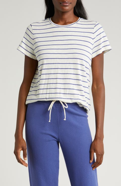 Swing Stripe Crewneck T-Shirt