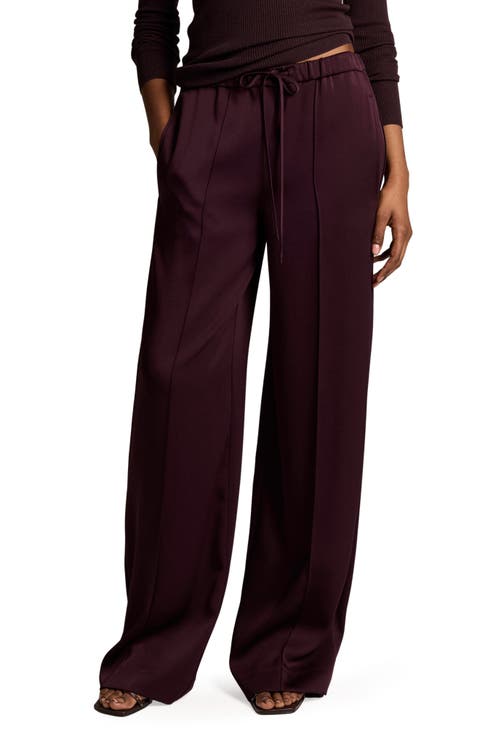 Pintuck Drawstring Pants