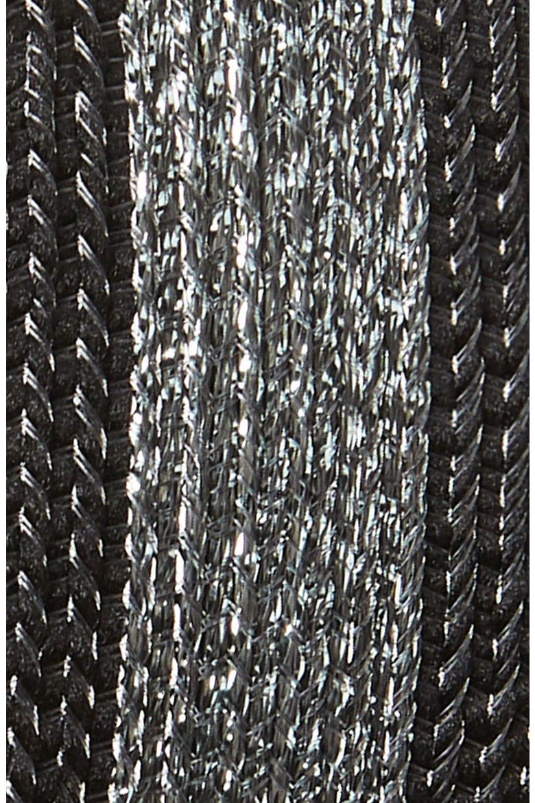Sparkle Knot Headband, Alternate, color, BLACK