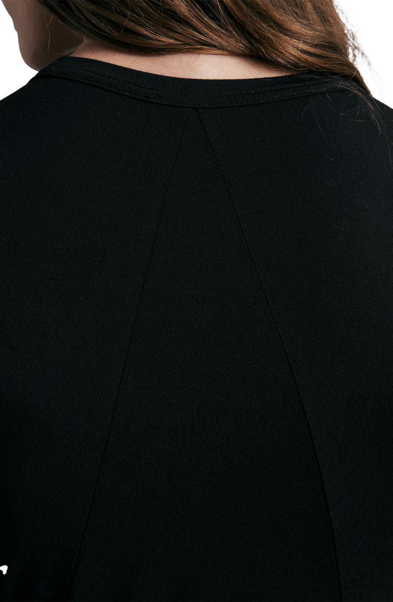 rag & bone ICONS Luca Baby Tee, Alternate, color, Black