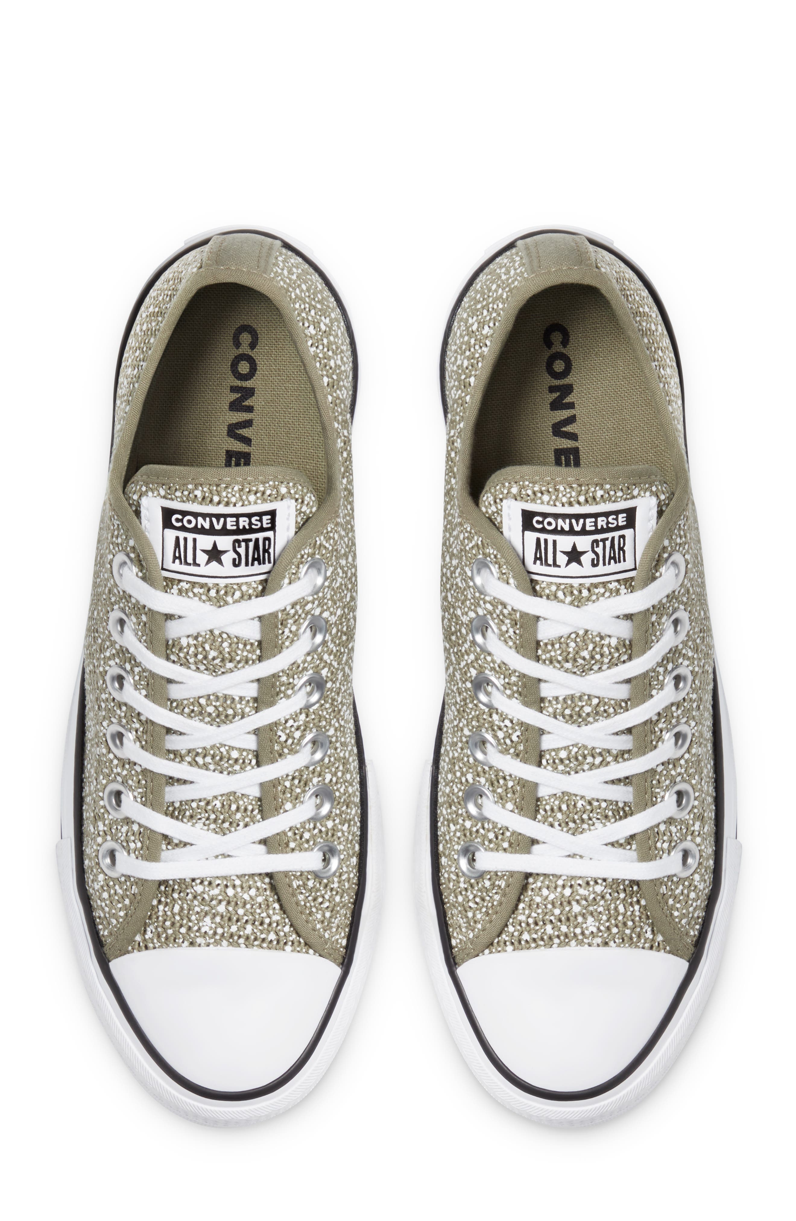 Converse Chuck Taylor<sup>®</sup> All Star<sup>®</sup> Open Platform Low Top Sneaker, Alternate, color, 