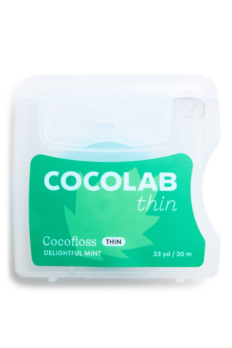 Cocofloss Thin Refillable Dental Floss, Main, color, DELICIOUS MINT