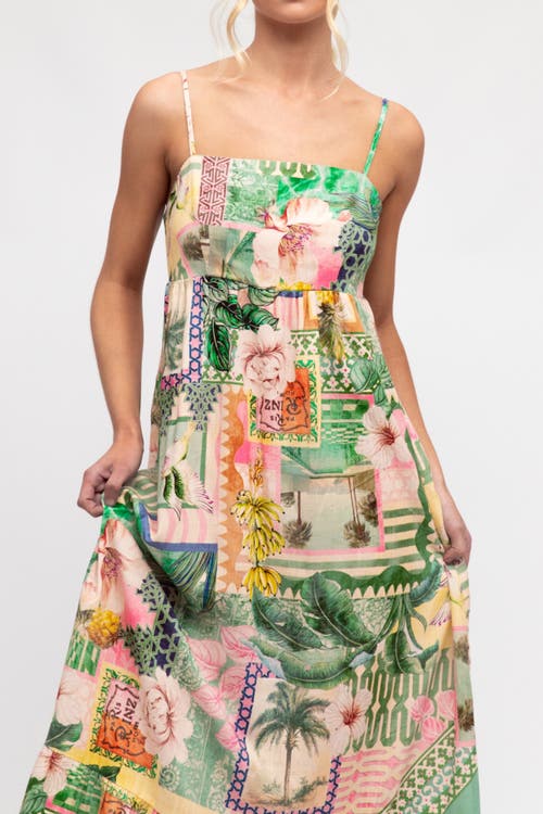 Paper Heart Sao Paulo Maxii Dress In Green