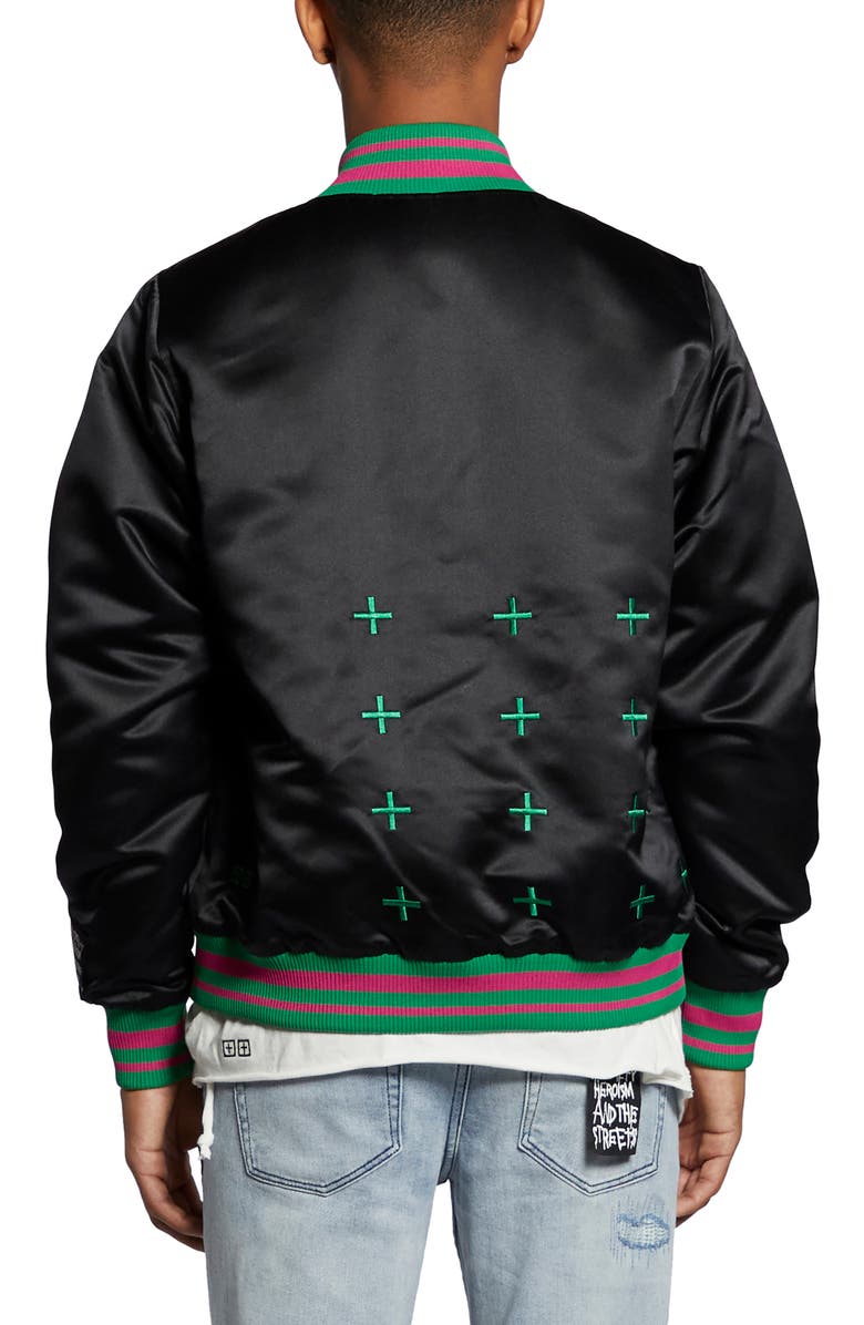 Ksubi Unwise Bomber Jacket, Alternate, color, 