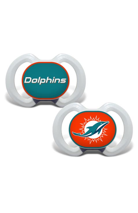 Miami Dolphins Pacifier 2-Pack