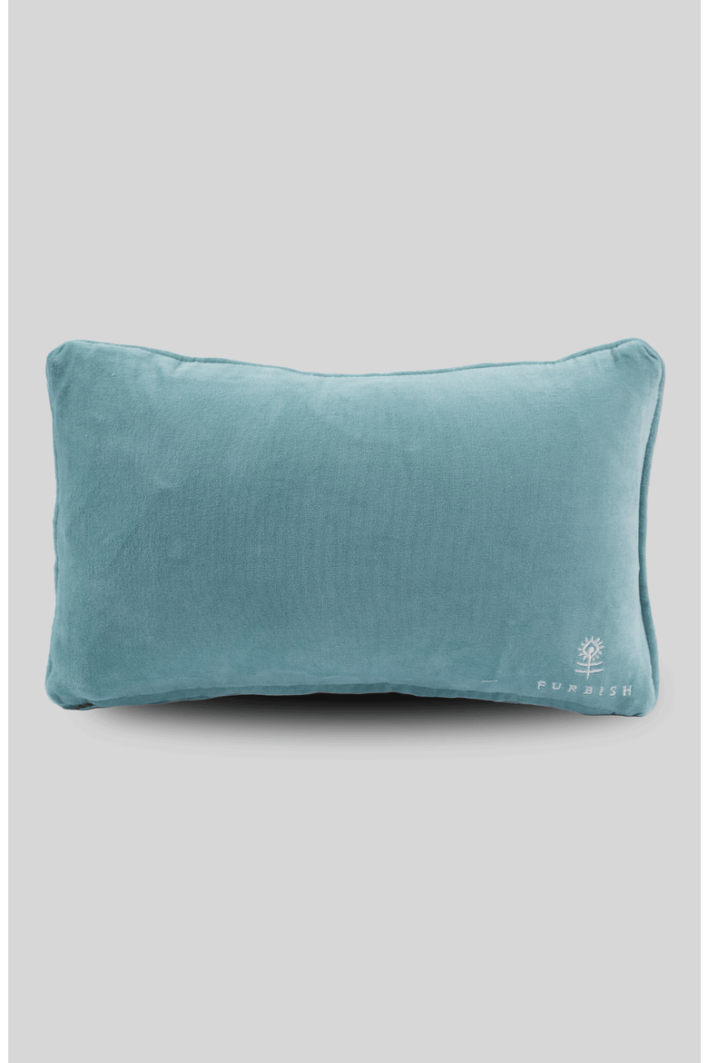 Iconic Needlepoint Pillow, Alternate, color, Iconic