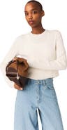 maje Sweater with jewelled buttons