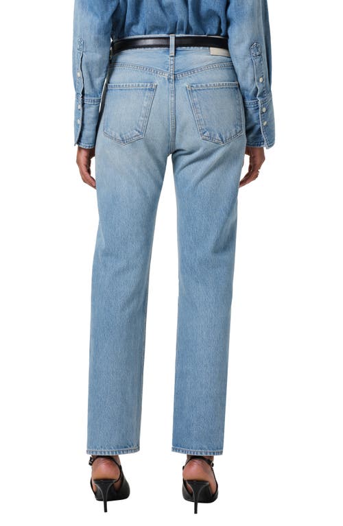 Citizens Of Humanity Blaine High Waist Ankle Straight Leg Jeans In Gemini