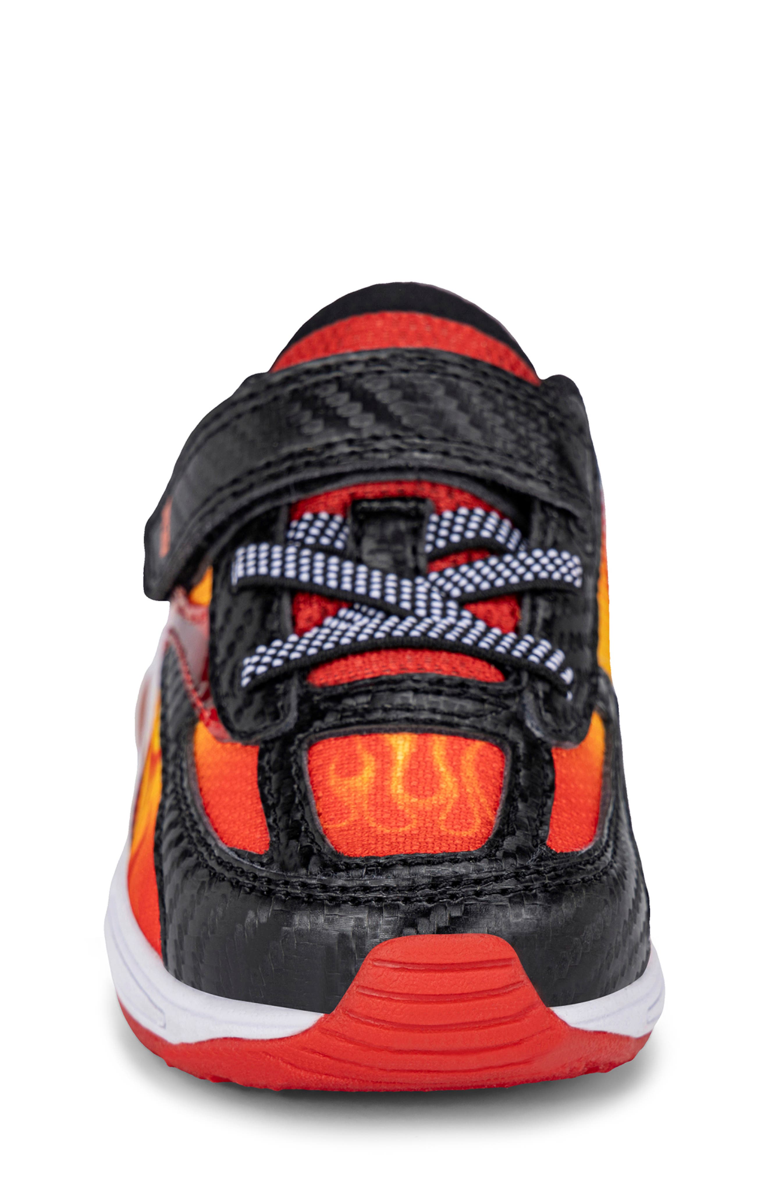 Kids' M2P Lighted Phantom Sneaker, Alternate, color, FIRE