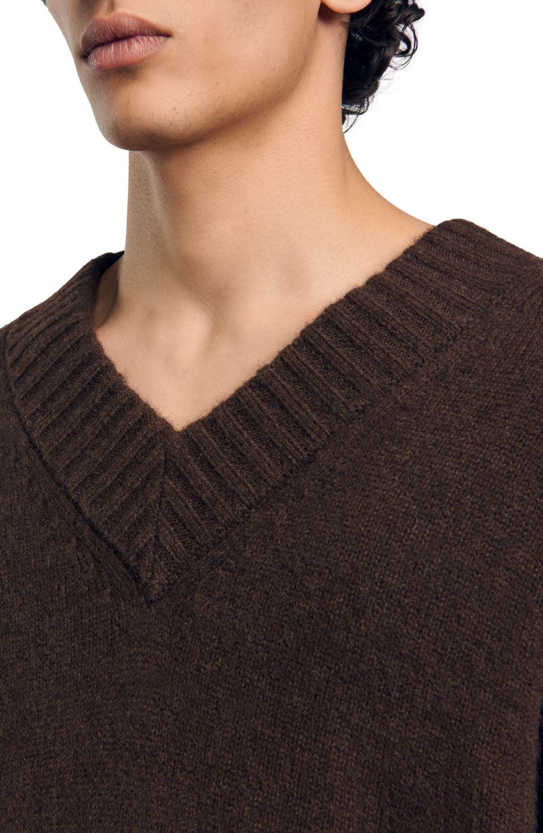 SANDRO Chunky knit sweater, Alternate, color, 
