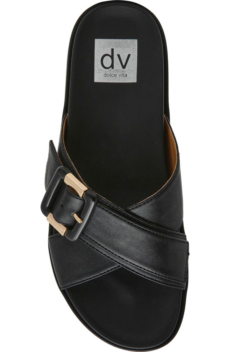 DV by Dolce Vita Stasia Slide Sandal, Alternate, color, Black