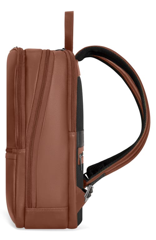 CHAMPS CHAMPS ONYX LEATHER BACKPACK 