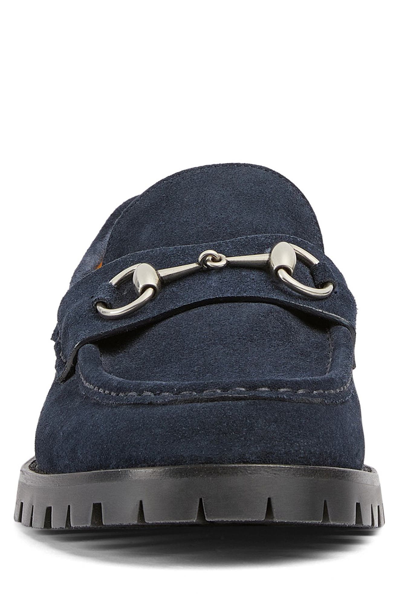 Sylke Horsebit Loafer, Alternate, color, BLUE