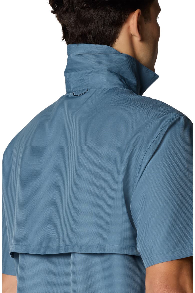 Sun Drift Cooling Short Sleeve Shirt, Alternate, color, ADRIATIC BLUE