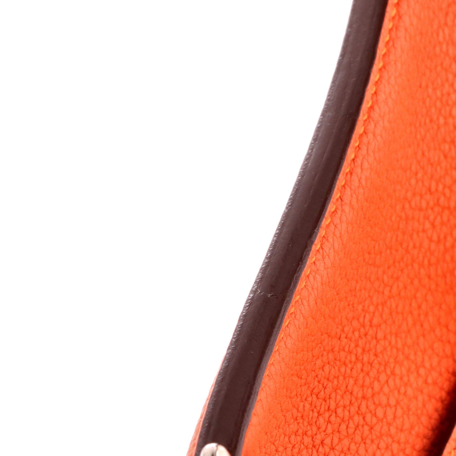 Pre-Owned Hermes Jypsiere Bag Clemence 31, Alternate, color, Feu