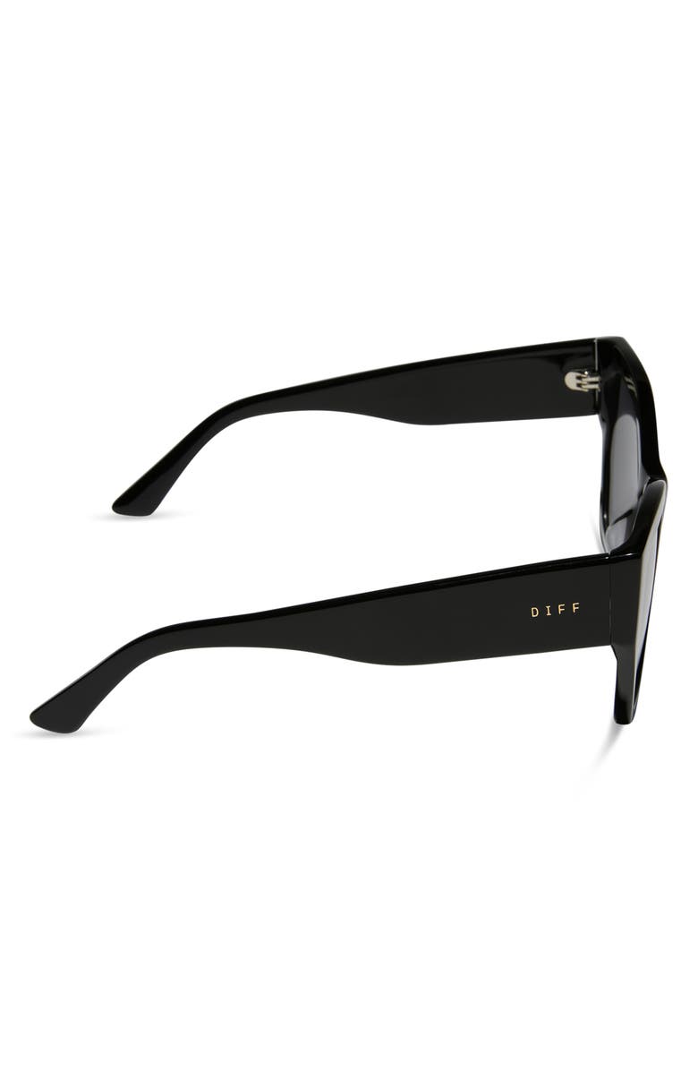 DIFF Vivienne 56mm Cat Eye Sunglasses, Alternate, color, Grey