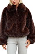 NEXT Faux Fur Zip Jacket