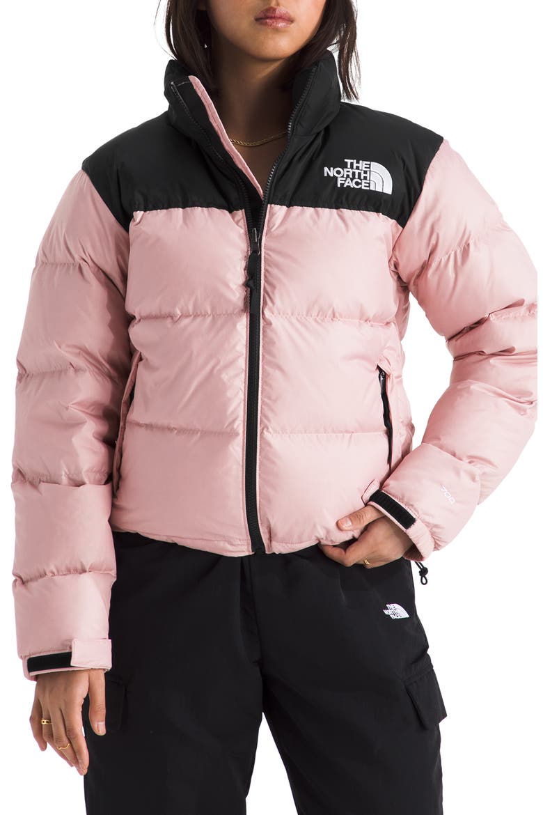 Nuptse® 1996 Packable Quilted 700 Fill Power Down Jacket, Main, color, METAL PINK/ TNF BLACK