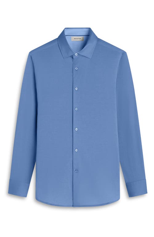 Bugatchi Jimmy Ooohcotton® Button-up Shirt In Blue