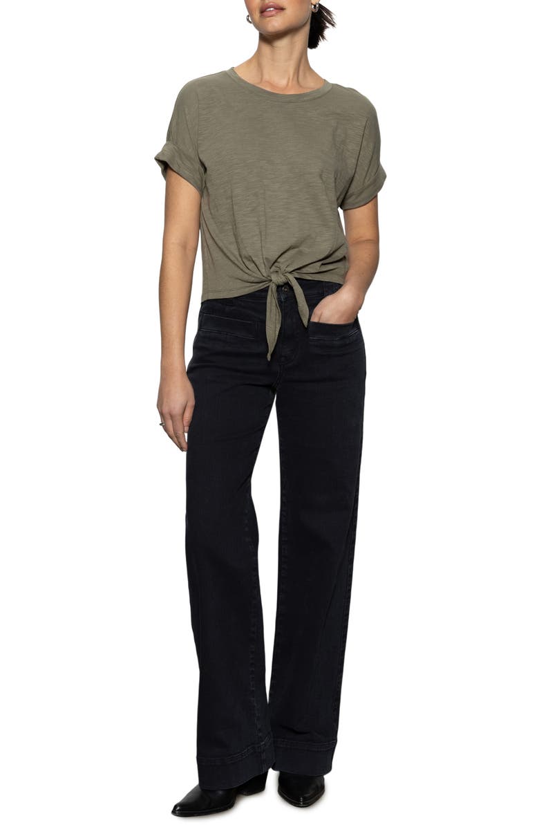 Sanctuary Voyage High Waist Straight Leg Jeans, Alternate, color, 