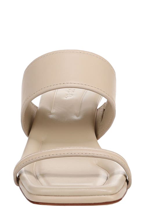 Vince Cora Kitten Heel Slide Sandal In Sand