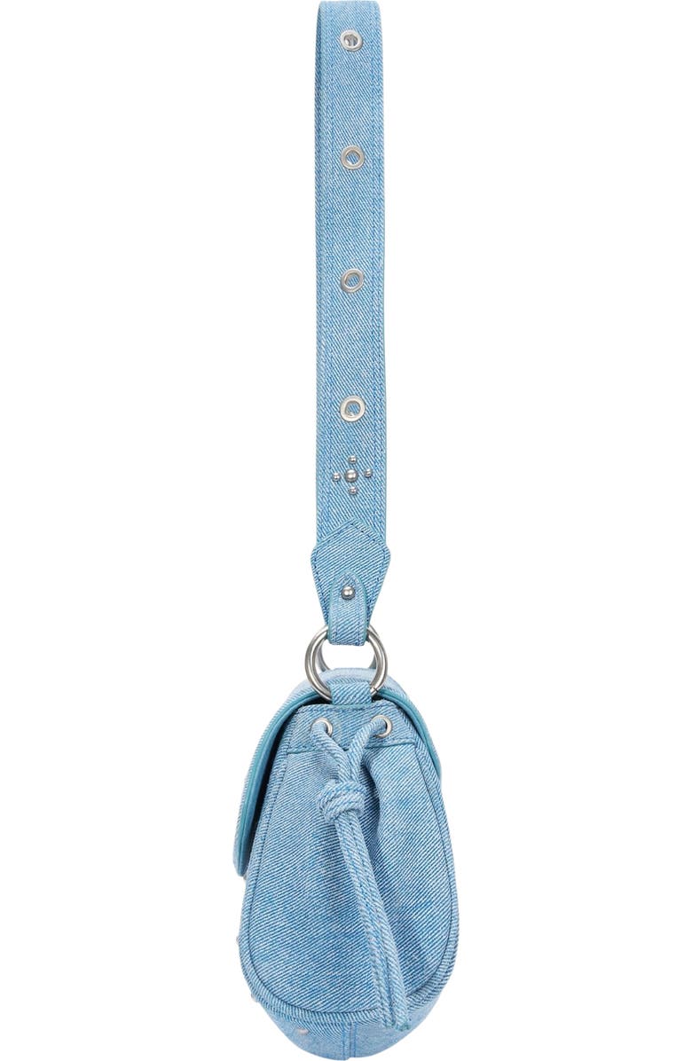 Oryany Moroccan Stud Shoulder Bag, Alternate, color, Denim Blue