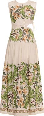 Agua by Agua Bendita Otoño Anhelo Midi Dress