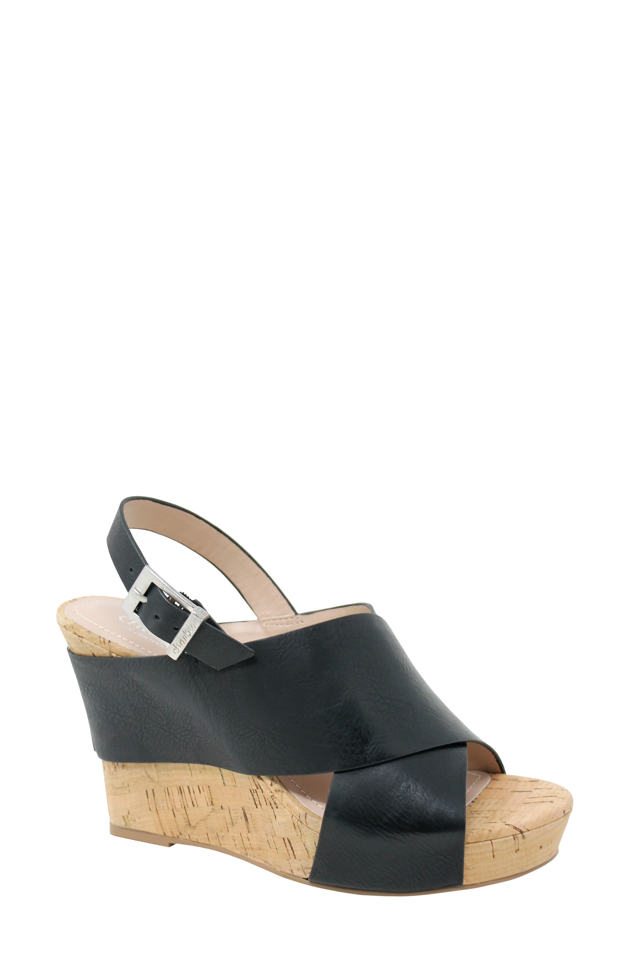 Charles by Charles David Lagoon Wedge Sandal, Main, color, 