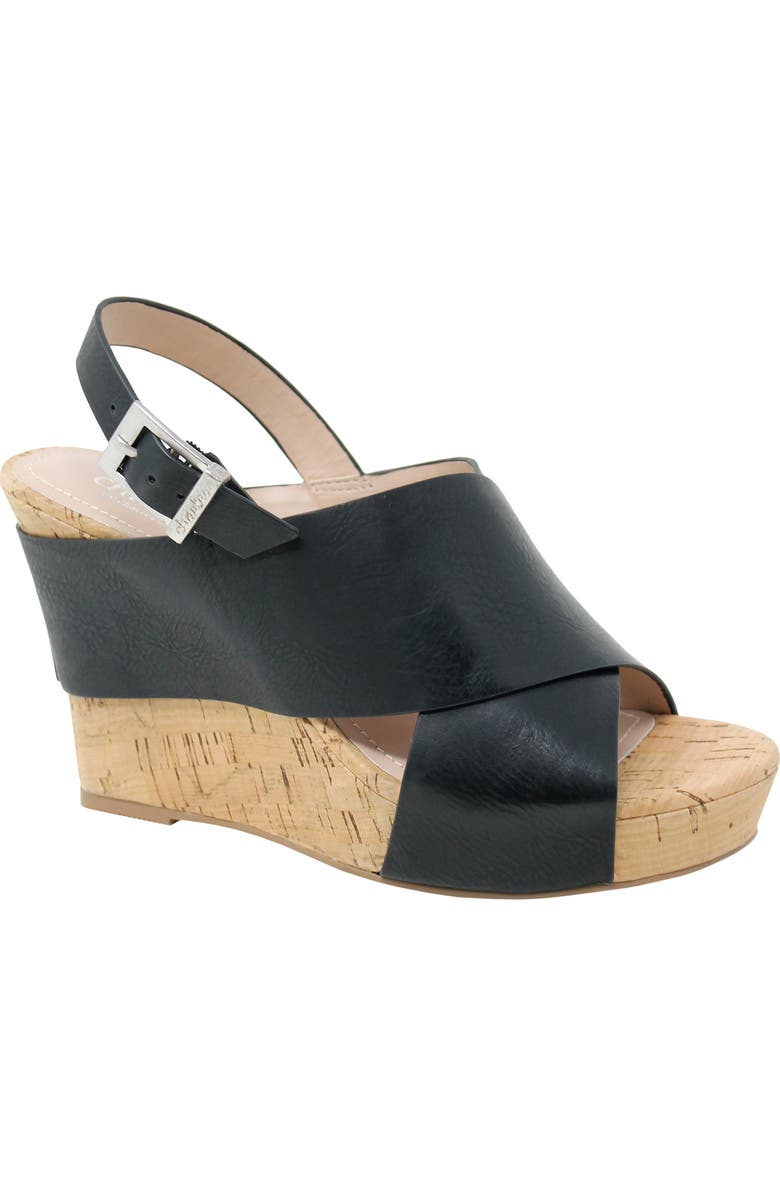 Charles by Charles David Lagoon Wedge Sandal, Main, color,