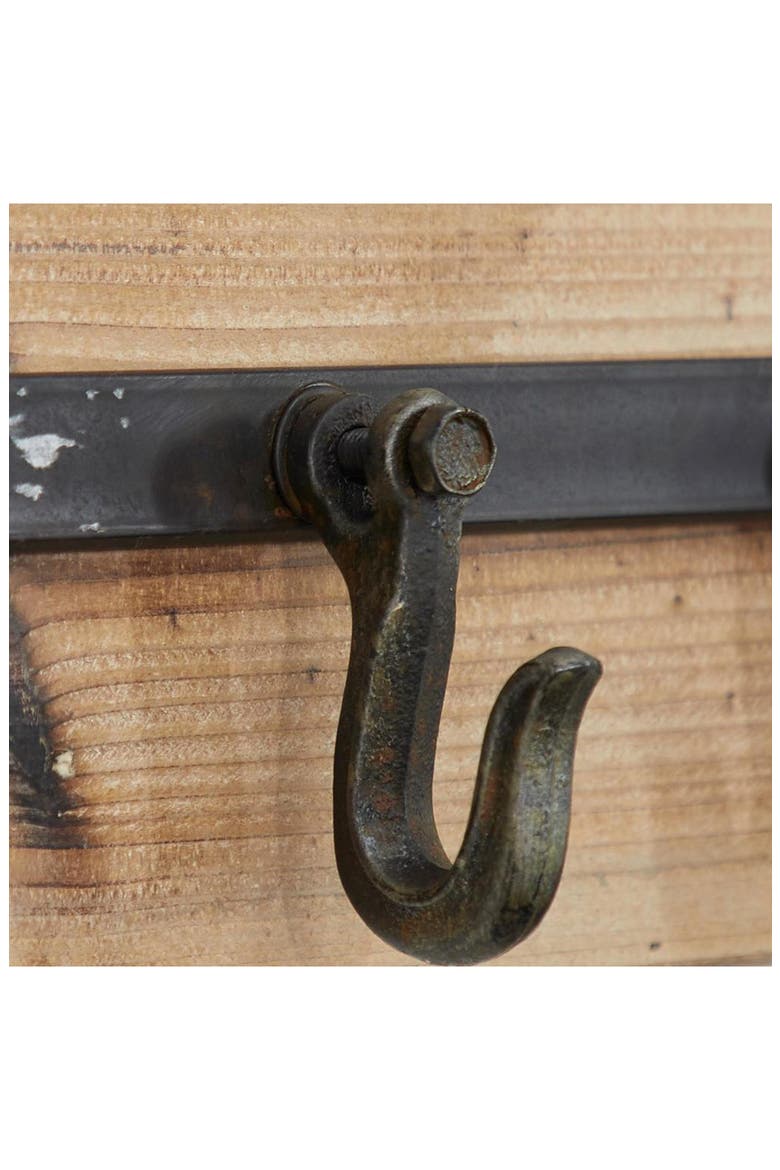 Wall Hook, Alternate, color, BROWN