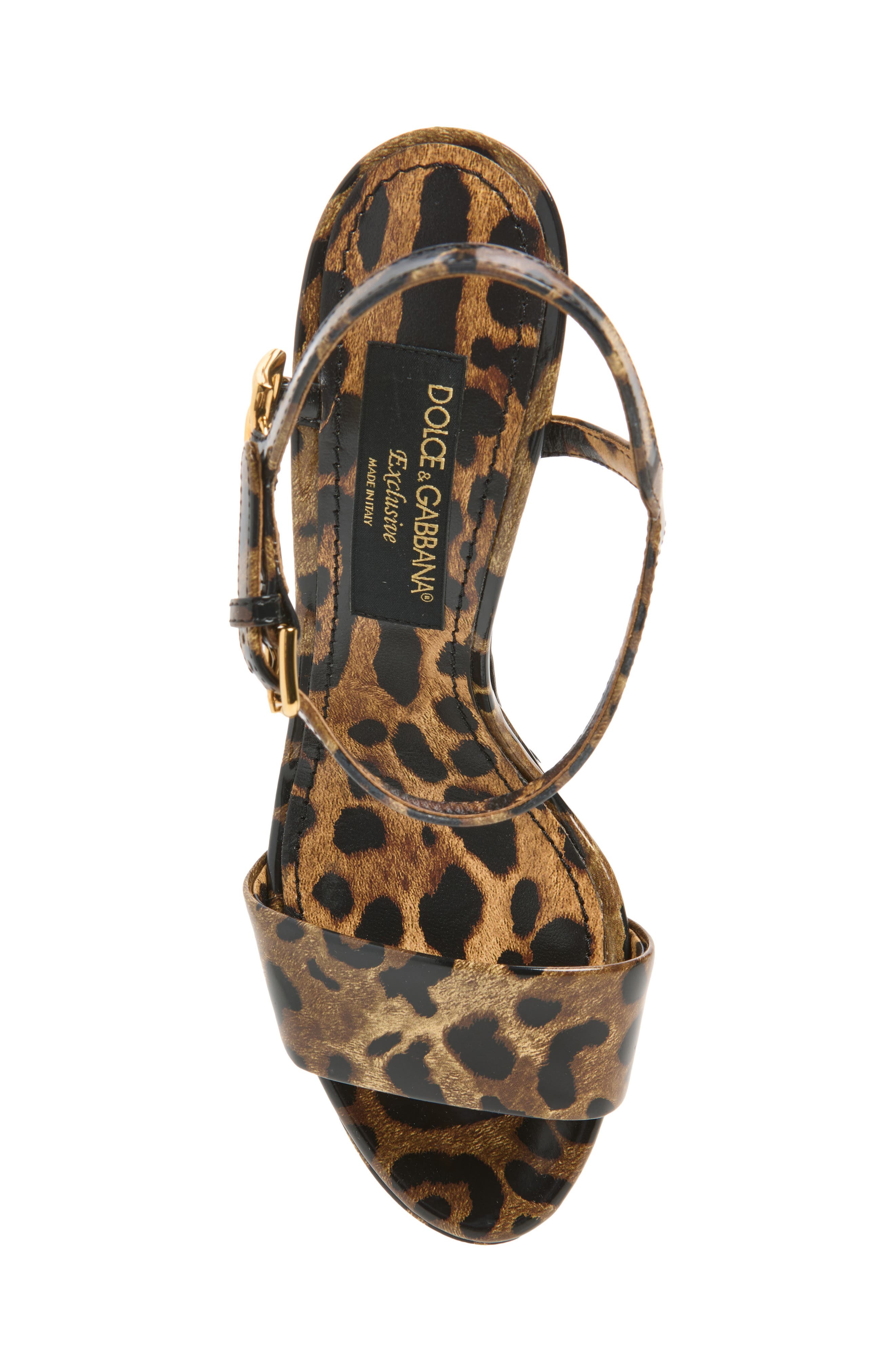 Keira Platform Sandal, Alternate, color, LEOPARD