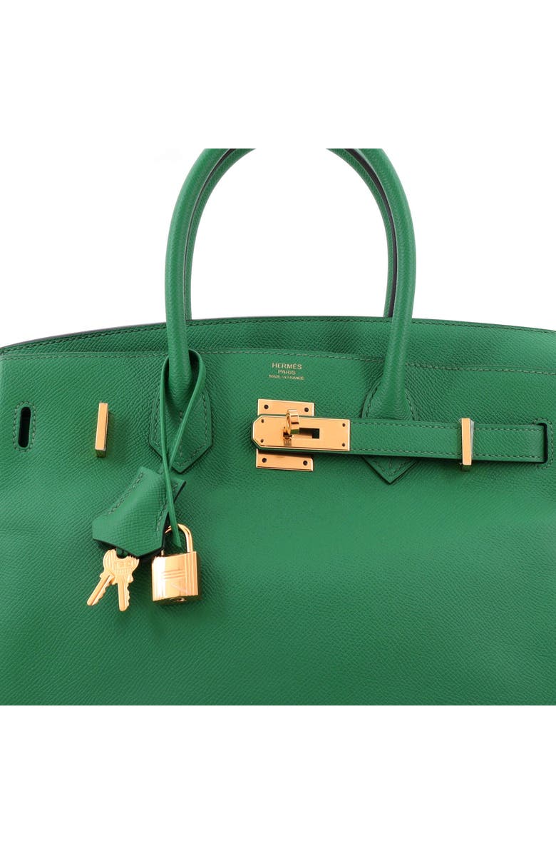 Pre-Owned Hermes Birkin Handbag Green Epsom with Gold Hardware 30, Alternate, color, Cactus