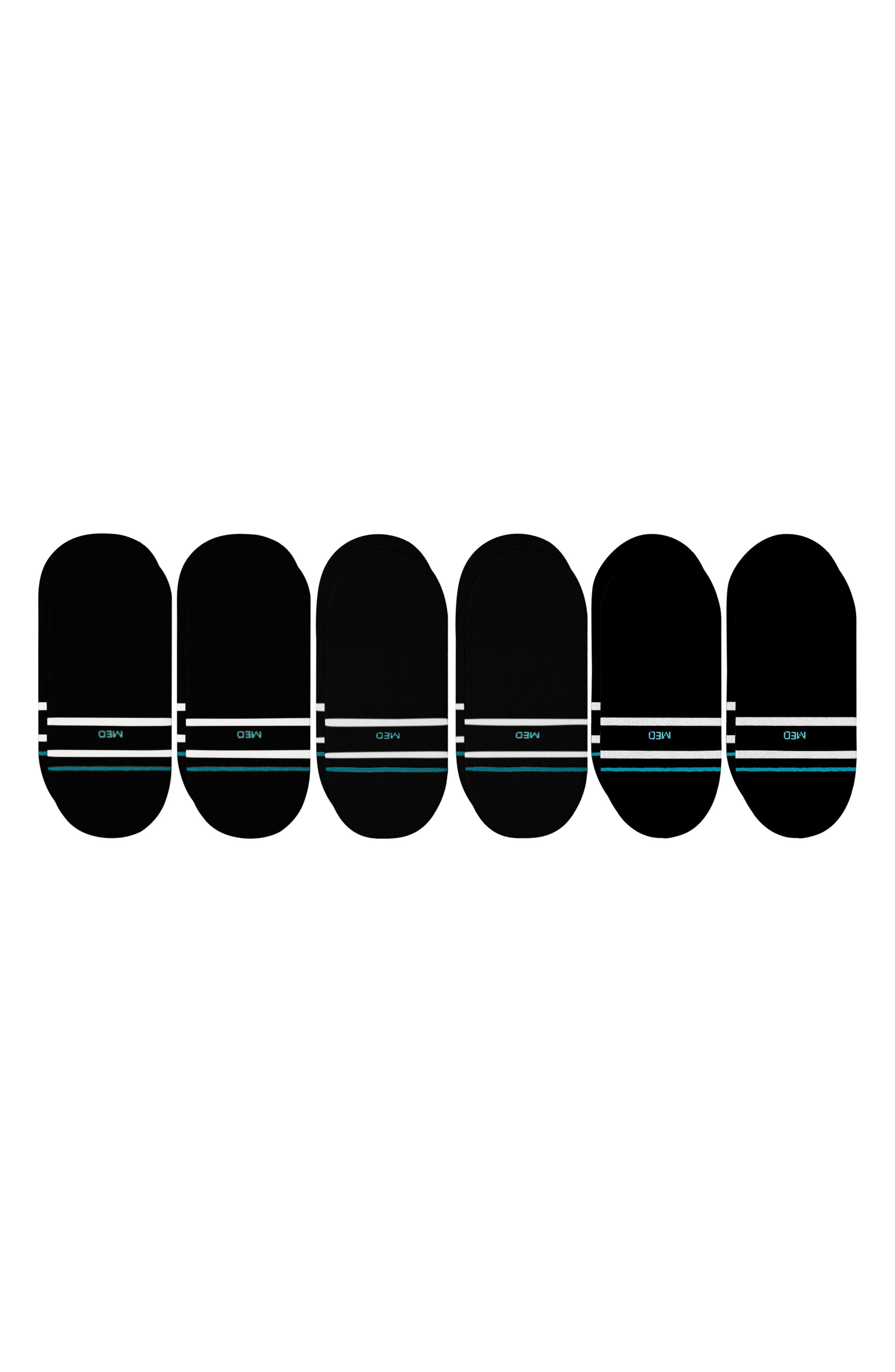 Core 6-Pack Cotton Blend No Show Socks - image 2