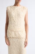 TOTEME Feathered Jersey Tank