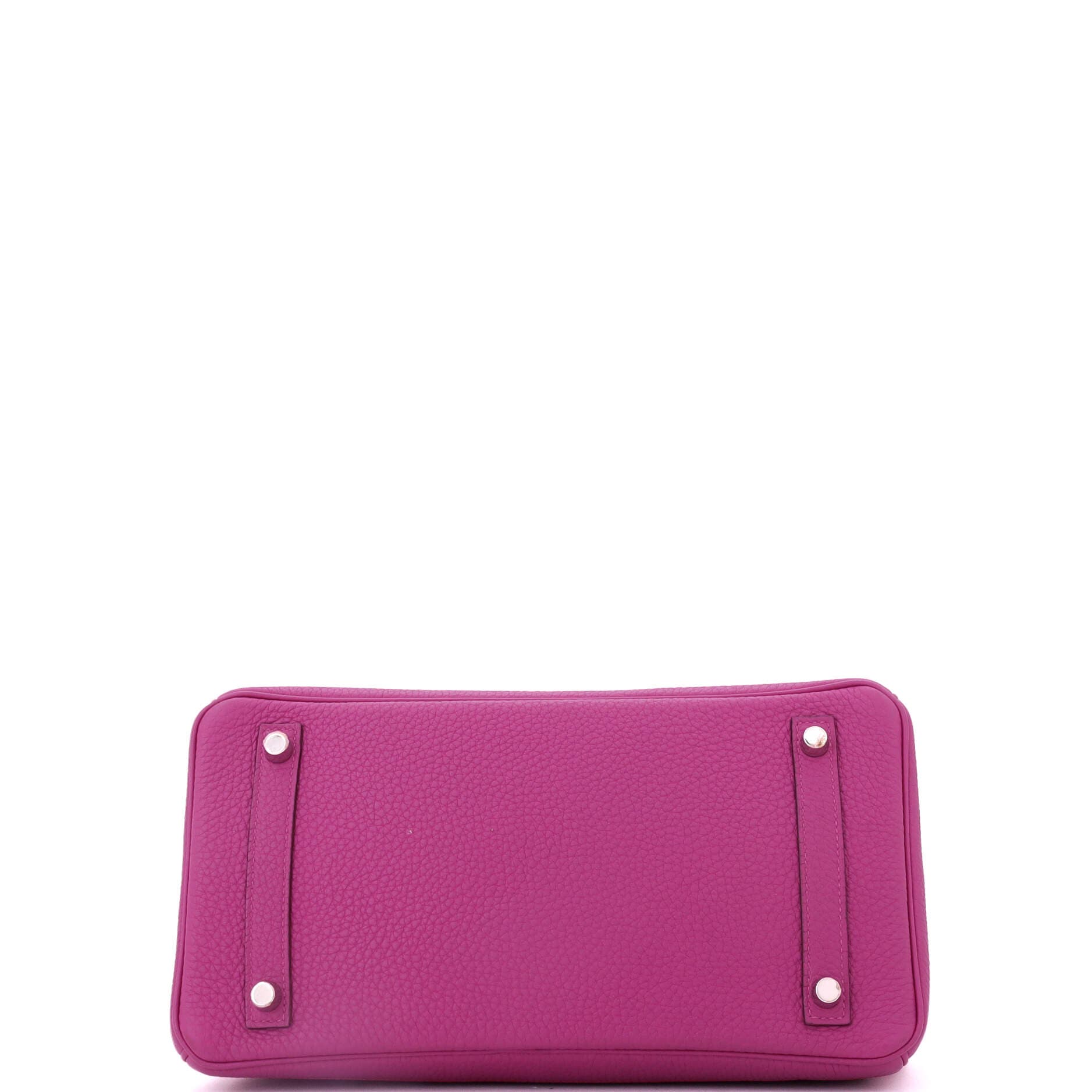 Pre-Owned Hermes Birkin Handbag Pink Togo with Palladium Hardware 30, Alternate, color, 