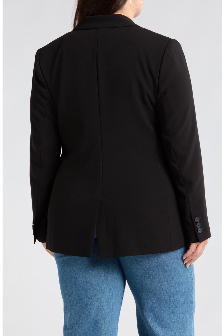 The Ingrid Classic Fit Blazer, Alternate, color, BLACK
