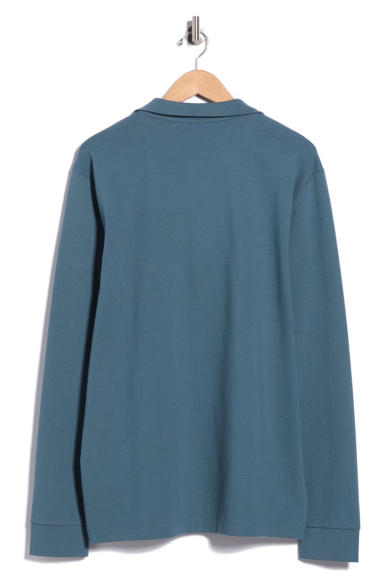 Sidney Half Zip Pullover, Alternate, color, TURQUOISE/ AQUA