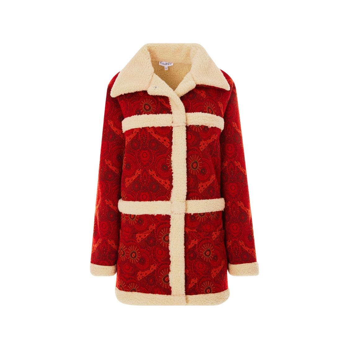 KAHINDO Maputo Coat in Red 