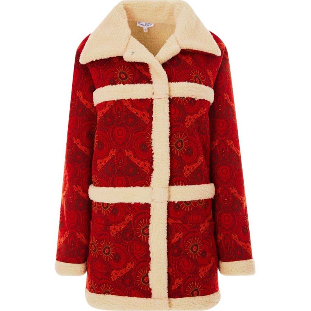 Kahindo Maputo Coat In Red