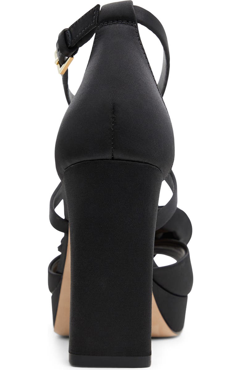 Ted Baker London Maddy Rose Platform Sandal, Alternate, color, Black