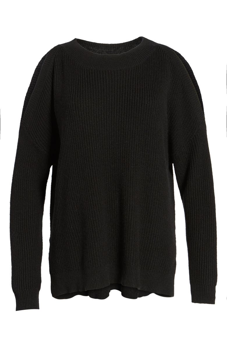 BP. Cold Shoulder Tunic Sweater, Alternate, color, 